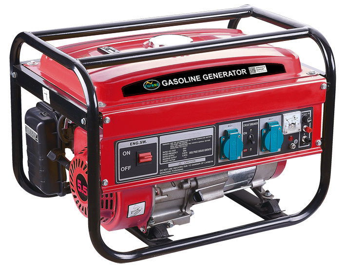 2.5KW 6.5HP OHV 168F-1 Portable Gasoline Engine Generator 3 phase Gasoline Generator