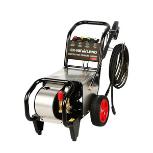 Newland 3kw 10inch wheels electric portable high pressure washer for car wash