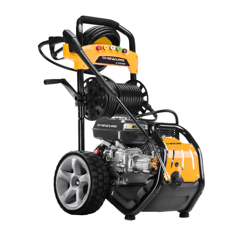 Newland 200NB 200bar 12inch plastic wheels portable high pressure washer for commercial use