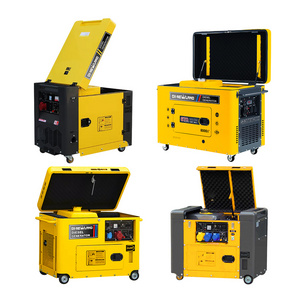 For outdoor used long-life noiseless small 3.5kva diesel generators with good quality kipor diesel generator parts