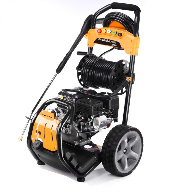 Newland 200NB 200bar 12inch plastic wheels portable high pressure washer for commercial use