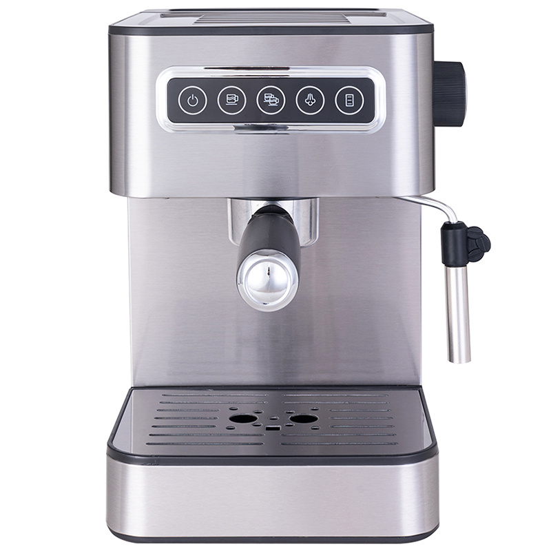 Factory OEM 4 in 1 automatic 20 15 bar latte machine stainless steel Italian espresso smart coffee maker with milk frother