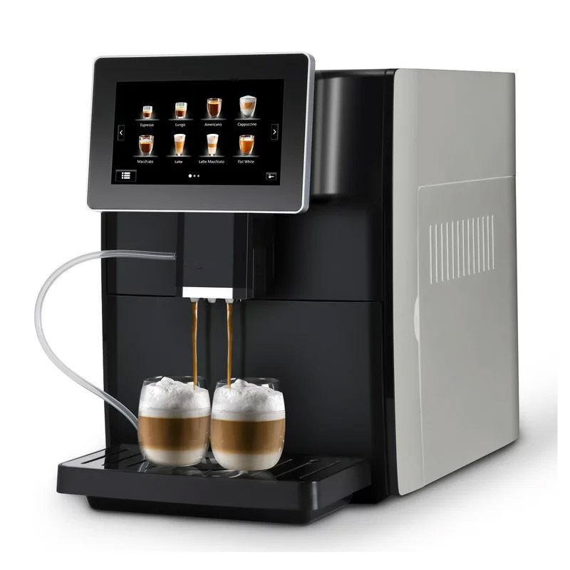 220v 1.7l 15/20bar Stainless Steel Espresso Coffee Machine Espresso Coffee Maker Home Use Coffee Maker