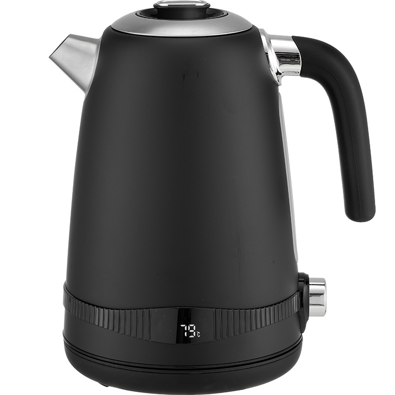 7 level temperature control 304 stainless steel 1.7L 2200W digital LCD electric kettle