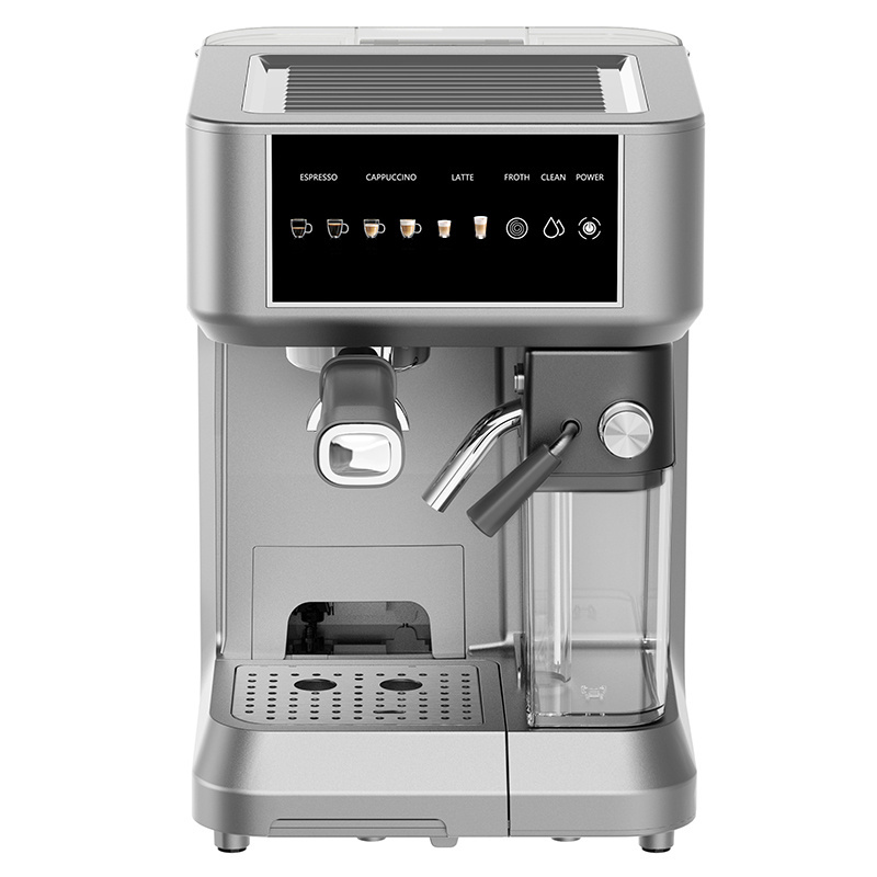 2024 Milk Tank frother double cup 15 20 19 bar touchscreen digital coffee maker smart automatic espresso machine