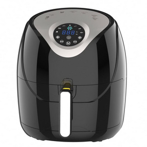 electric digital large capacity  korea oilless  oil free  as seen on TV heating element commercial 5.5L air fryer ovan