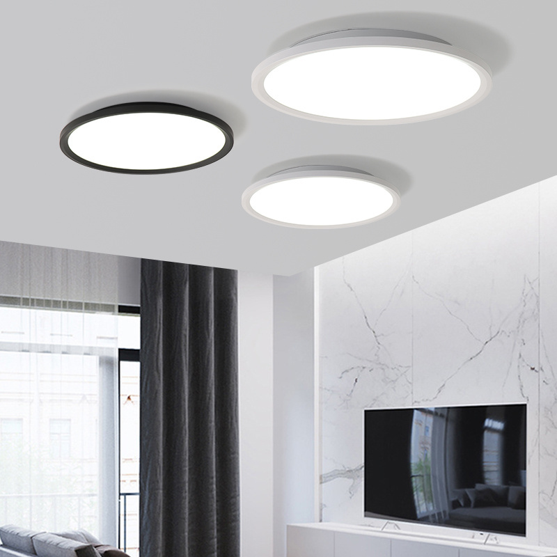 Modern Style Changeable Smart Wifi Conenected Alexa Tuya App Control Surface Mounted Ceiling Night Panel Light