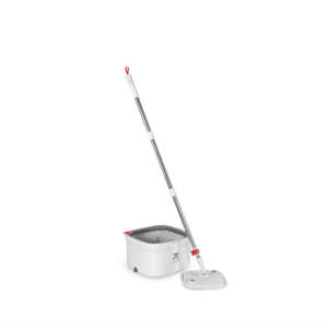 BOMIDI M16 Self Wash Spinning Mop Spinner Flat 360 Rotating Cleaner With Turbo Flushing Bucket 2 Mop Cloth Mops for home