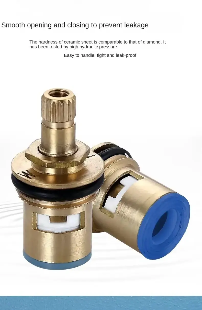 Copper washing machine automatic stop valve faucet special mini short joint 4/6 thread anti falling faucet