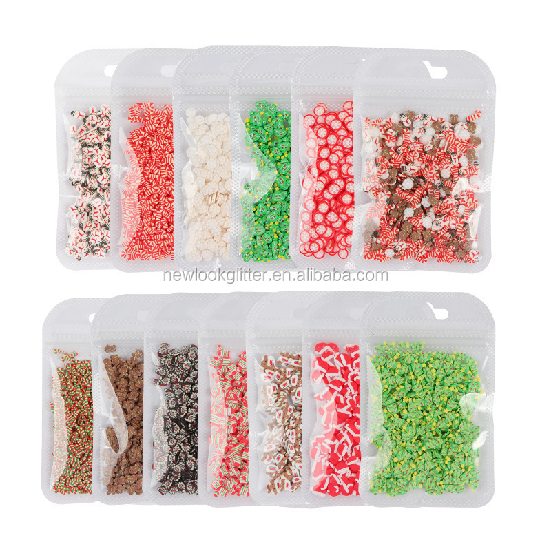 Sprinkle For Slime Making Kit Cream Polymer Clay Spinkles Glitter