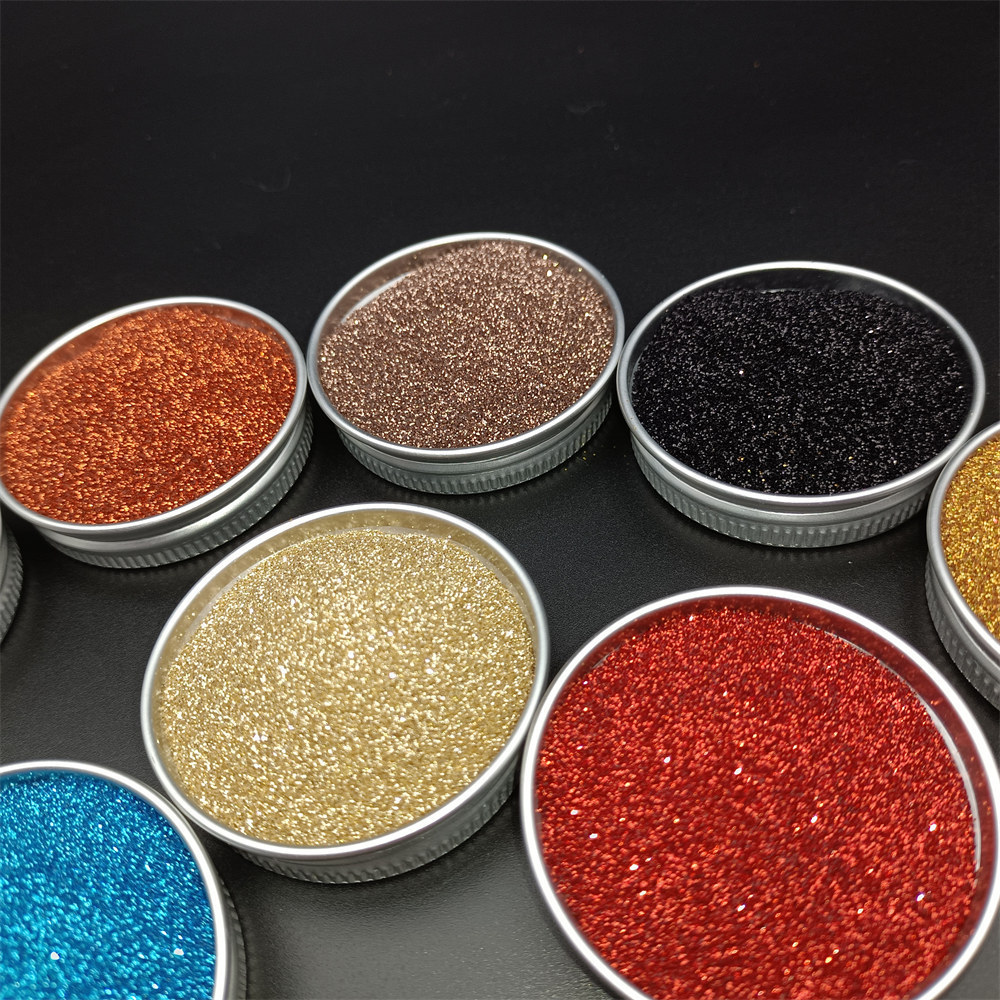 Fine Art Material Christmas Cosmetic Glitter Powder Rainbow Webbing PLA Biodegradable Extra Fine Glitter