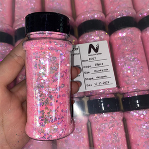 Polyester Design 1oz 2oz 100g Bottles Jars Shakers Packaged Bulk Craft Wholesale Glitter