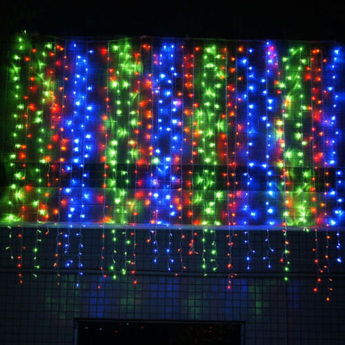 Twinkle Garland 3*3m 300 LED Window Curtain String Light for Wedding Party Home Garden Bedroom Outdoor Indoor Wall Decorations