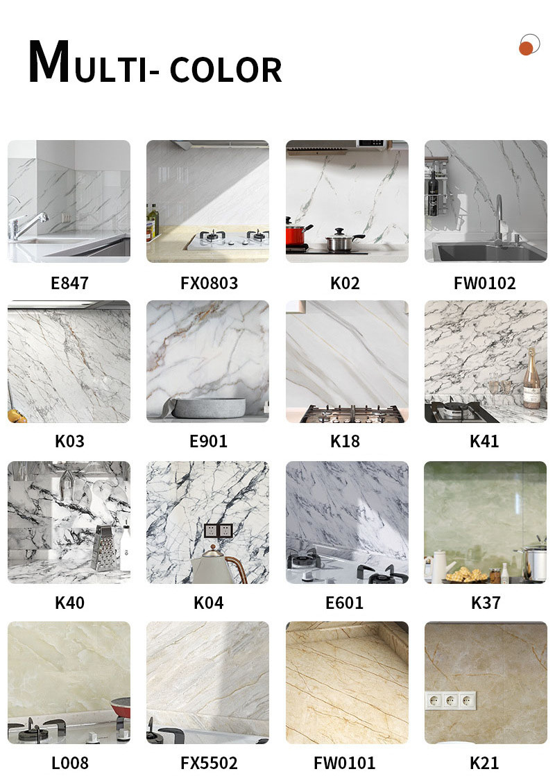 Factory price  kitchen wall tiles stickers home decor wall sticker 3d wall paper marble