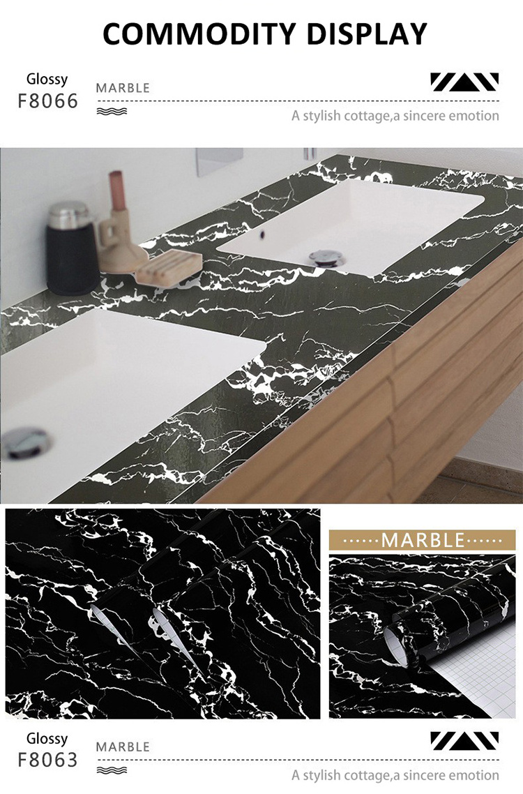 black peel and stick wallpaper marble wall paper for kitchen counter marble wallpaper rolls