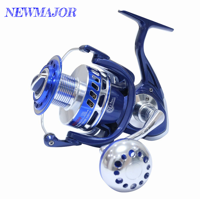 NEWMAJOR 30KG Power Drag Saltiga Spinning Reel Heavy Duty Sea Fishing Boat Fishing Jigging Reel for Saltwater Fishing