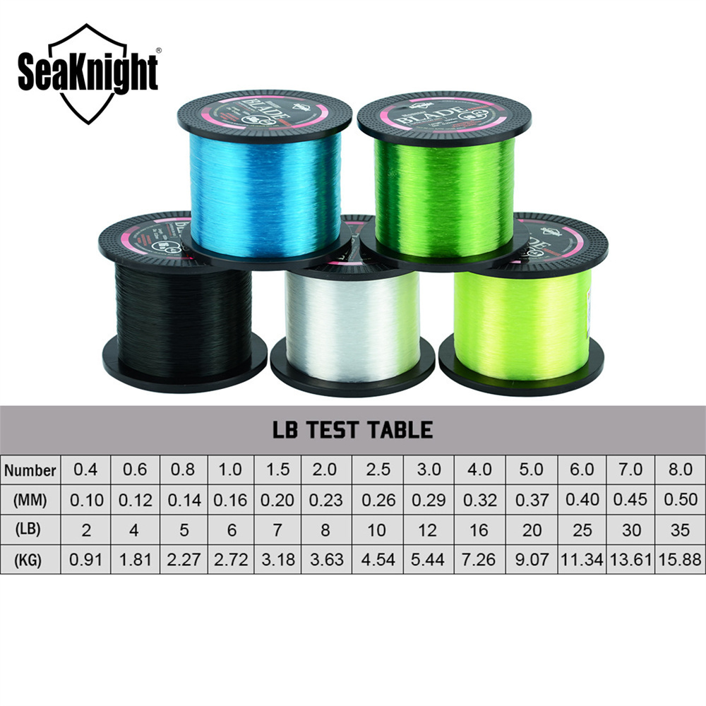 SeaKnight  1000M 2-35LB Nylon Line Japan Material Monofilament Fishing Line Super Strong Carp Mono Fishing Line