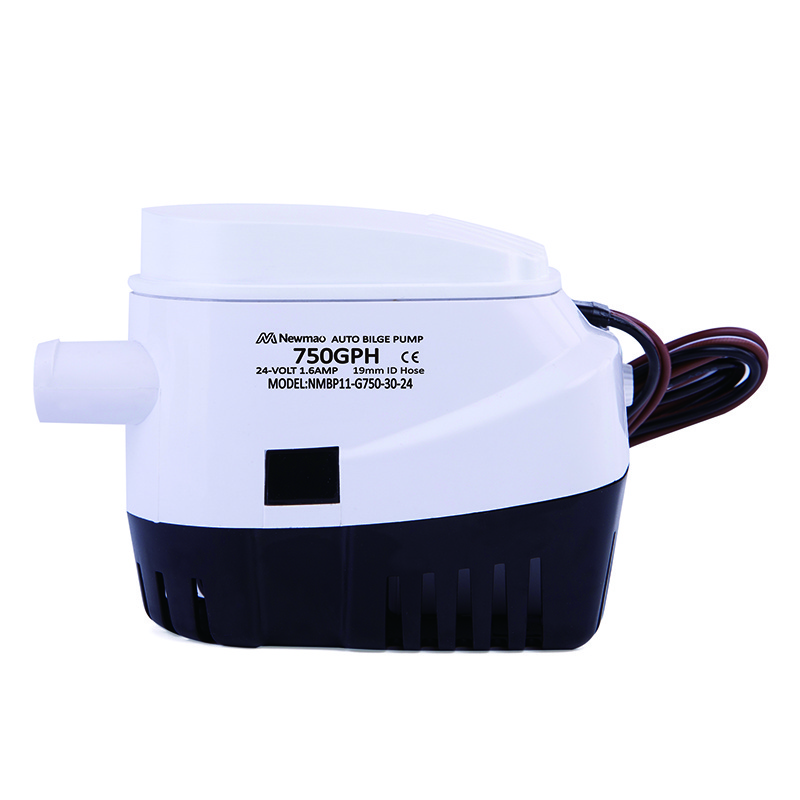 Newmao marine 12v impeller bilge pump 1100GPH