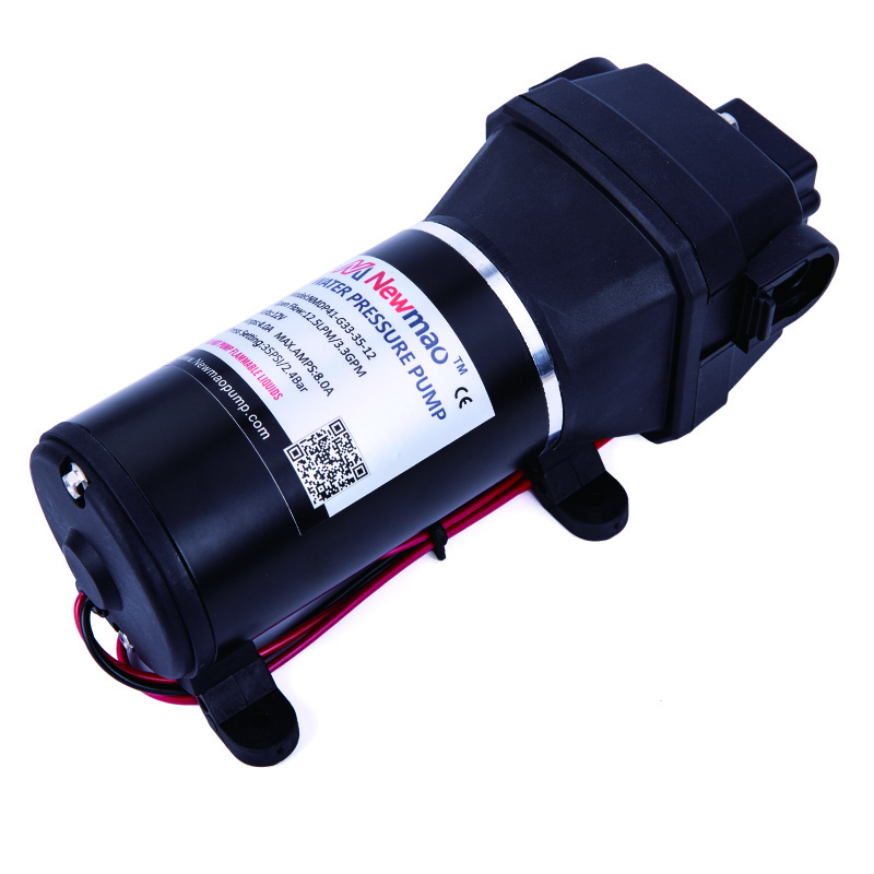 Newmao 12 volts water pump 17 LPM 40psi RV Marine industrial high flow rate water pump for tanks