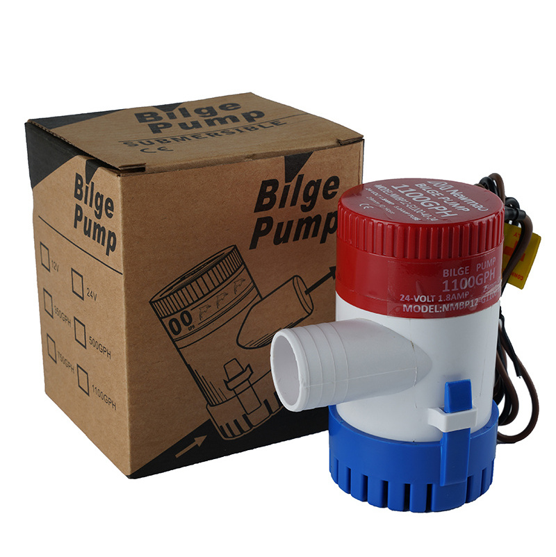 Submersible Bilge Pump - Marine Boat Kayak Yacht Water Ocean Sea - 12V 24V 350/500/750GPH