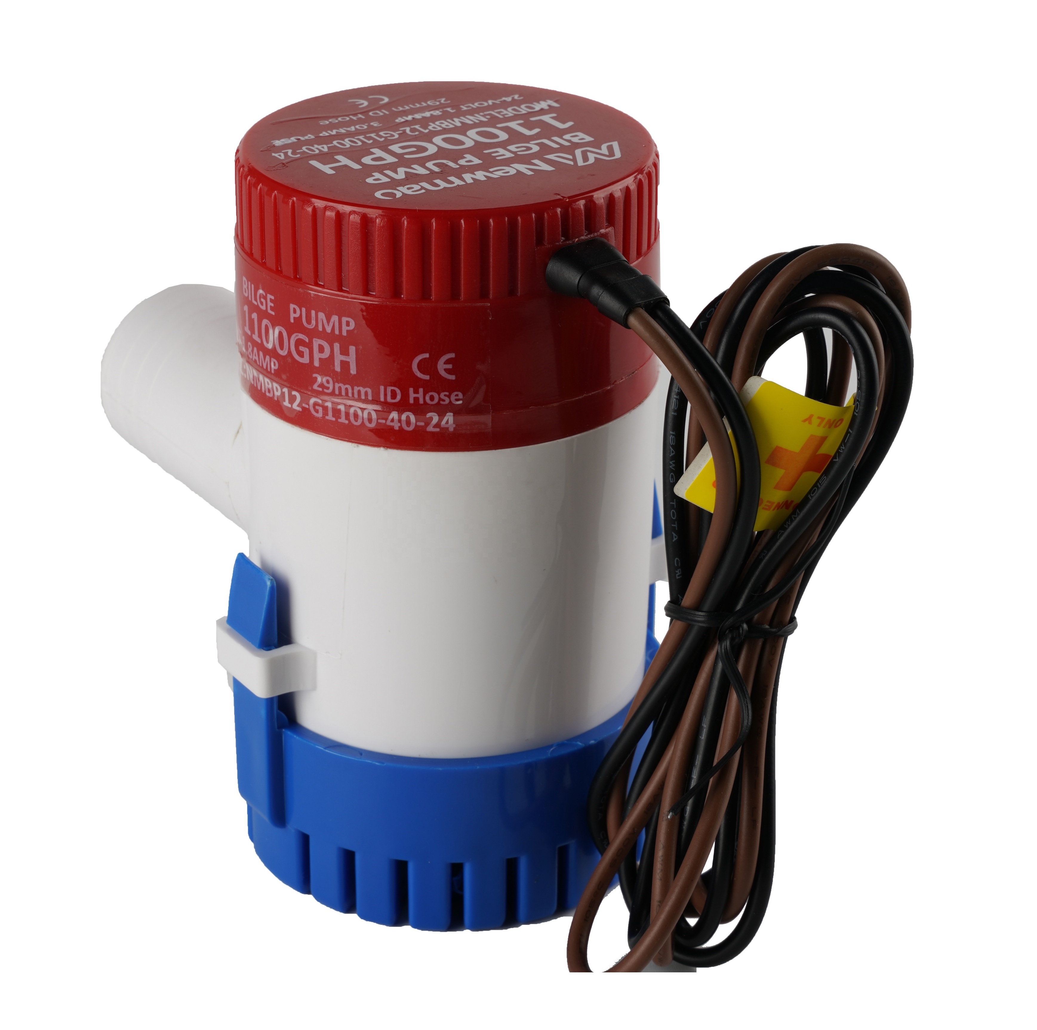 Submersible Bilge Pump - Marine Boat Kayak Yacht Water Ocean Sea - 12V 24V 350/500/750GPH