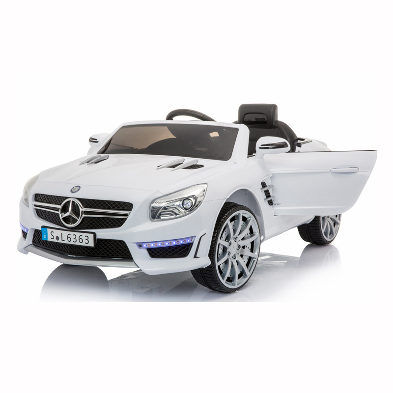 Newest licensed Mercedes Benz SL63 china car for kids ride, with double door open, 2.4G R/C mp3 port baby play NMSL63