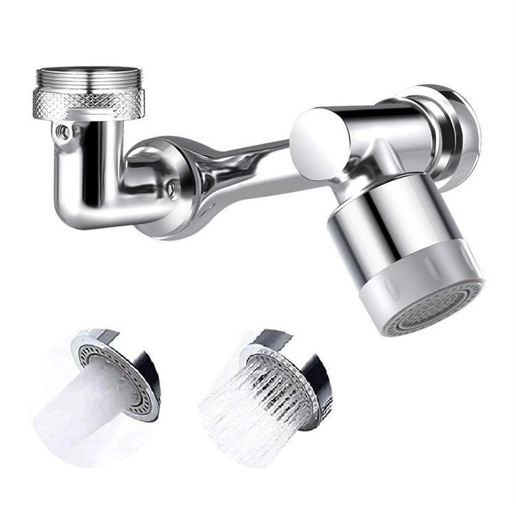 New Design Brass Splashproof Filter Swivel Aerator 1080 Swivel Bathroom Basin Faucet Extender Kitchen1080 swivel bathroom faucet