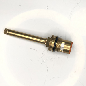 Brass ceramic faucet cartridge ceramic disc brass cartridge Suitable for faucets in kitchens, bathrooms, washbasins, etc.