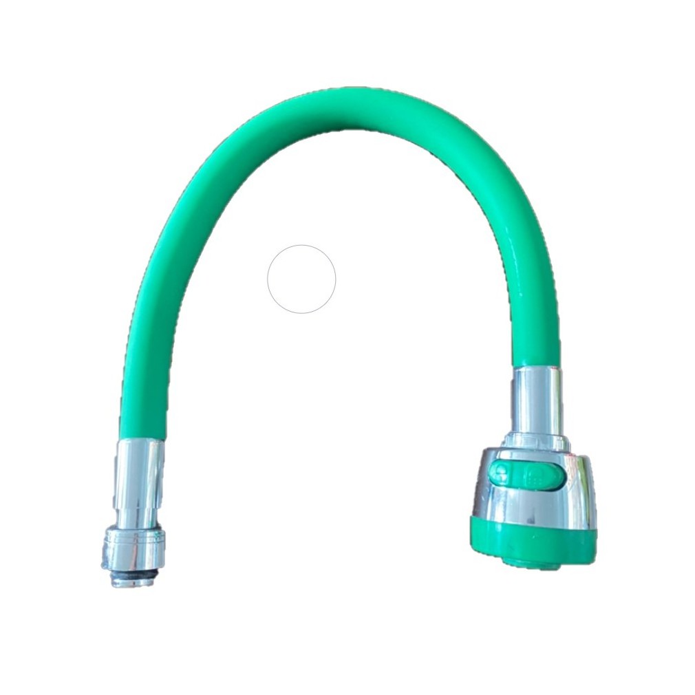 Bath room accessories professional colorful silicone flexible kitchen faucet hose Colorful silicone universal pipe faucet