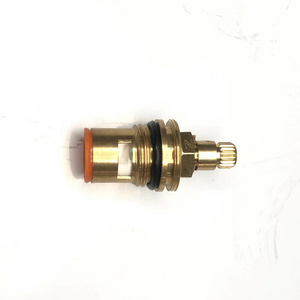 Hot Brass ceramic faucet cartridge ceramic disc brass cartridge Suitable for faucets in kitchens, bathrooms, washbasins, etc...