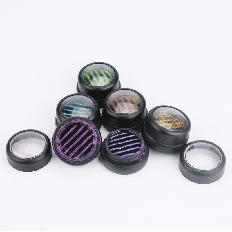 Nail art mirror chrome powder coating/nail mirror powder Asian nail supply cat eye effect powder