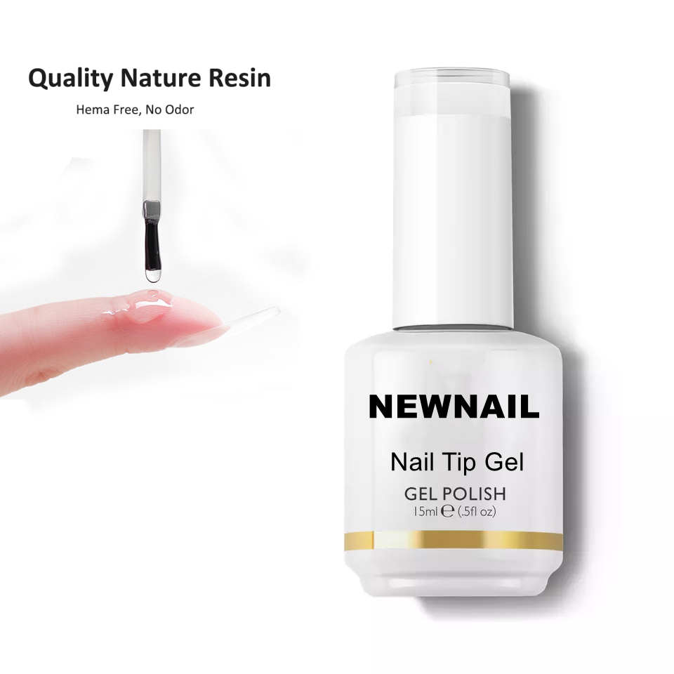 Professional Wholesale Oem Custom Private Label Soft Gel Soak Off Press On Nail Gel Adhesive Nail Resin Tips Glue Gel Polish