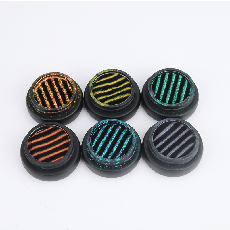 Nail art mirror chrome powder coating/nail mirror powder Asian nail supply cat eye effect powder