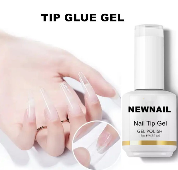 Professional Wholesale Oem Custom Private Label Soft Gel Soak Off Press On Nail Gel Adhesive Nail Resin Tips Glue Gel Polish