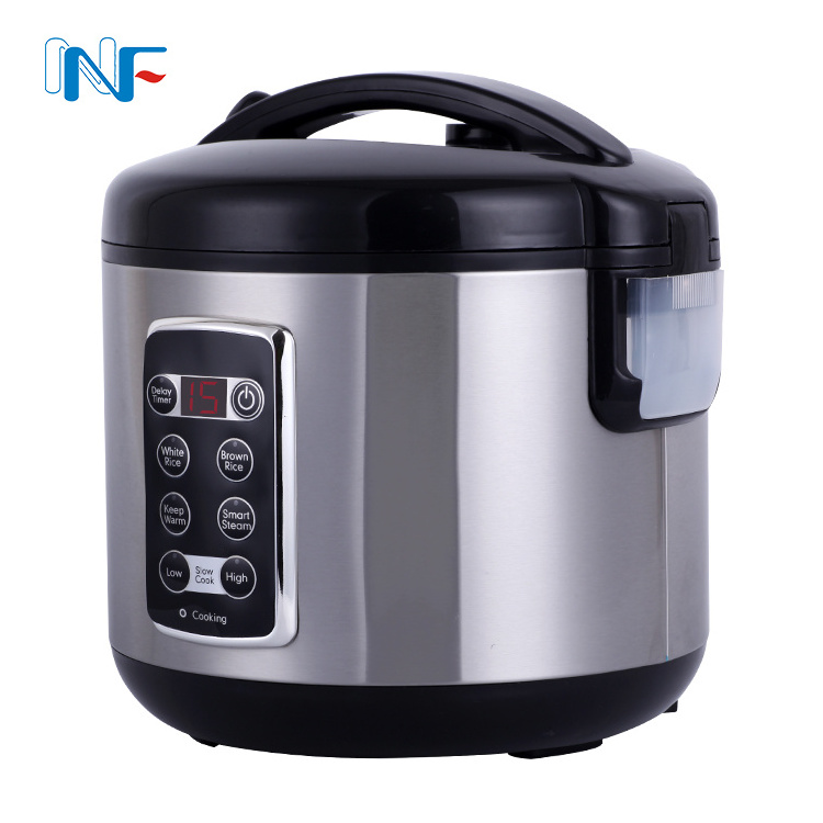 2020 New Design Multi Function Rice Cooker Stainless Steel Deluxe National Brand Multi Big Smart Rice Cooker