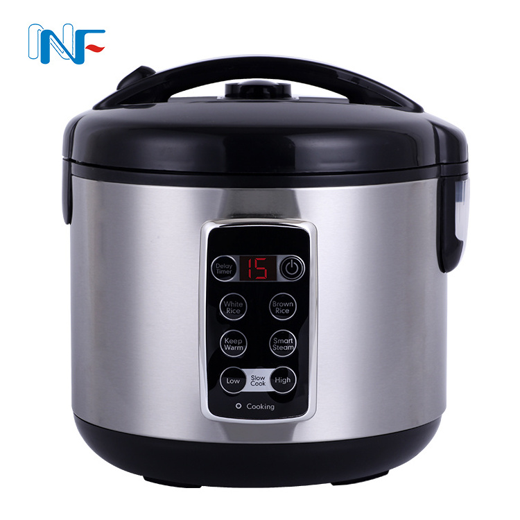 2020 New Design Multi Function Rice Cooker Stainless Steel Deluxe National Brand Multi Big Smart Rice Cooker