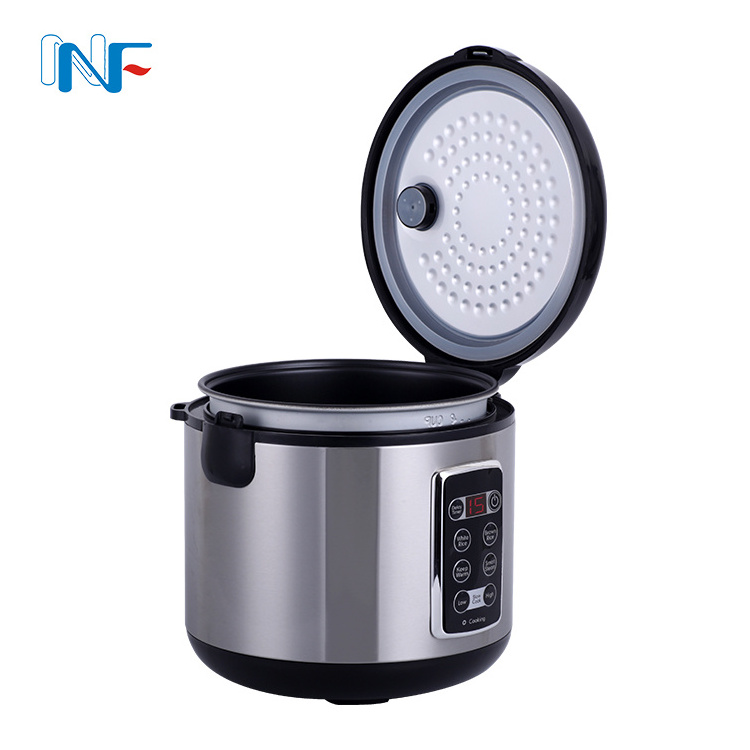 2020 New Design Multi Function Rice Cooker Stainless Steel Deluxe National Brand Multi Big Smart Rice Cooker