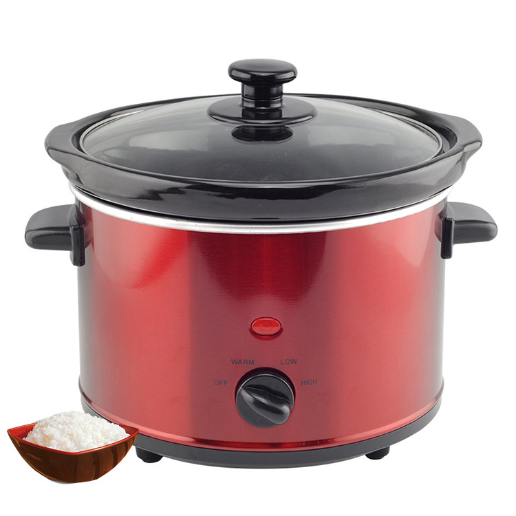 Online Lowest Price Multifunction Electric Slow Cooker with Easy Cooking Options