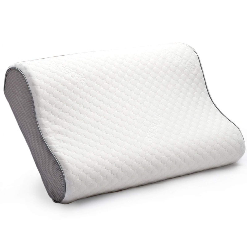 Sleeping Breathable Cervical Neck Support Pain Relief Contour Memory Foam Pillow Hotel Collection Bed Pillows for Sleeping