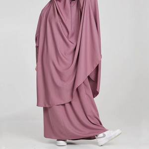 Ramadan Pray Dress New Hijab Burqa With Skirt Sets Muslim Women Prayer Dresses