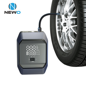 NEWO 2023 newly released  Jump starter Cordless Tire Inflator, electric car pump air compressor with powerbank