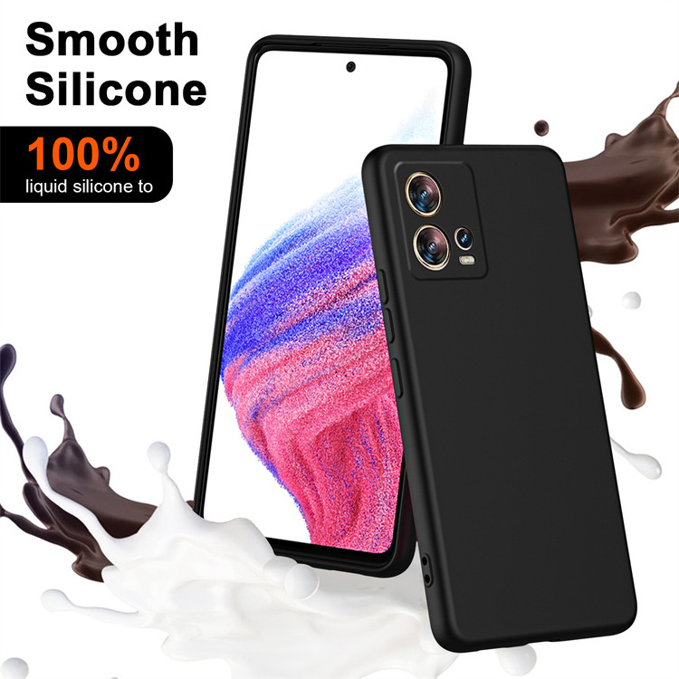 Hiigh Quality Soft TPU Liquid Silicone Case Anti-Drop  Business  Mobile Phone Cover For Motorola Edge 30 Fusion/Edge 30 Neo