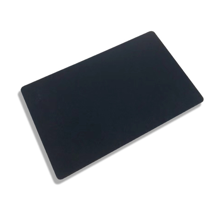 Business Trading Anodized Aluminum Engrave Blank Card  Custom Logo Metal Customized Cards Laser Engraving Blanks