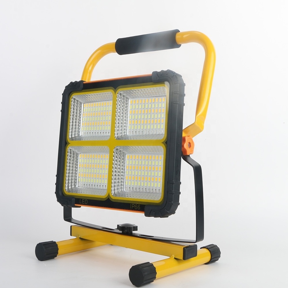 OKELI Portable Outdoor Led 80W 100W 120W Waterproof Ip65 Security Focus Solar Flood Lights