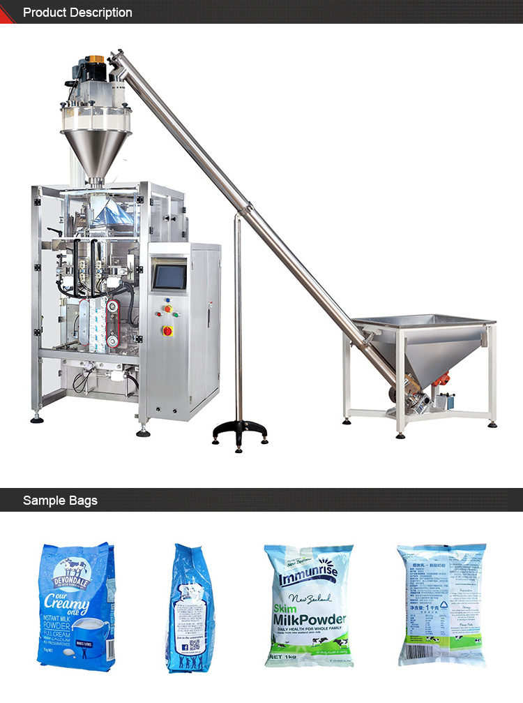 automatic 5kg manual wheat rice flour milk detergent washing powder filling packing machine