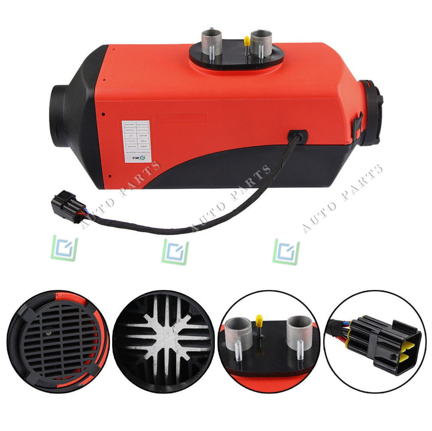 Newpars High quality 5KW 12V volt Heater Gasoline Air Heater Petrol Parking Heater for Caravan car truck boat