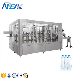 Pure Water Filling Capping Bottling Machine For Full Automatic 330Ml 550Ml Plastic Bottle Drinking Mineral Water Filling Line