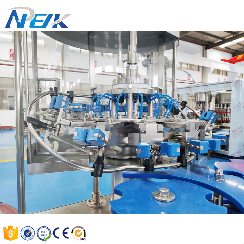 Automatic Glass Bottled Carbonated Drinks Filling Line Soda Beer Bottling Machine