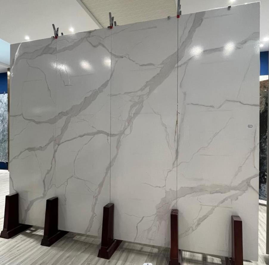 carbon rock plate walls sintered stone high glossy sintered stone tiles outdoor wall sintered stone for outdoor wall 9mm