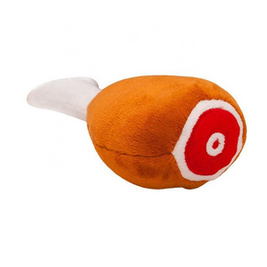 Dog toy top selling custom design giant chicken drumstick dogs toys by indian manufacturer bite resistant pets toys wholesaler